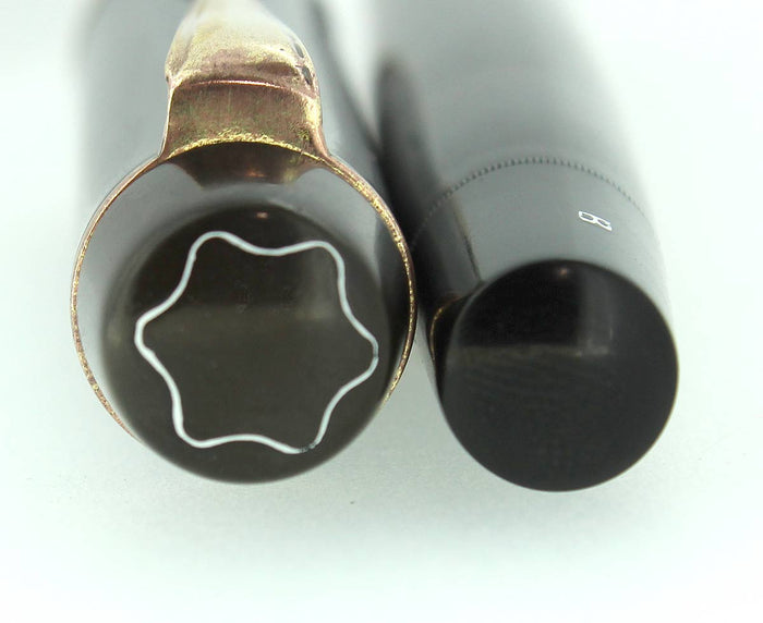 CIRCA 1941 MONTBLANC 234 1/2 FOUNTAIN PEN B-BB BROAD OBLIQUE NIB RESTORED OFFERED BY ANTIQUE DIGGER