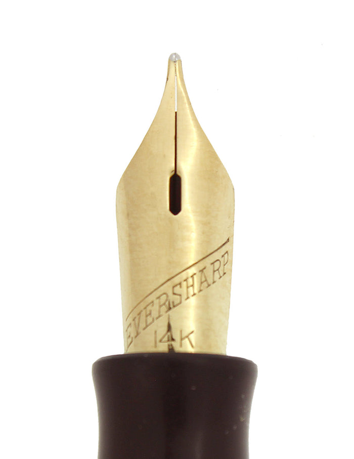 CIRCA 1942 EVERSHARP SKYLINE STANDARD SIZE FOUNTAIN PEN SMOOTH NIB RESTORED OFFERED BY ANTIQUE DIGGER