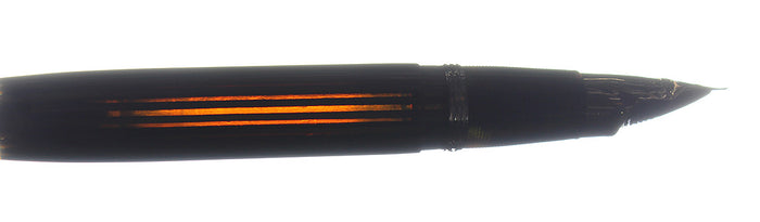 CIRCA 1942 SHEAFFER LIFETIME 1250 GOLDEN PEARL FOUNTAIN PEN 14K TRIUMPH NIB RESTORED OFFERED BY ANTIQUE DIGGER
