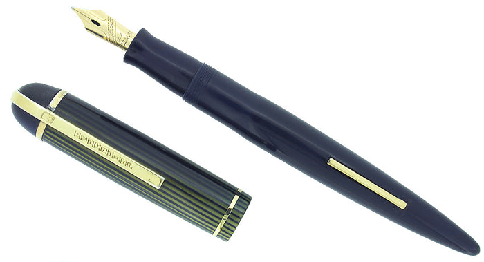 CIRCA 1943 EVERSHARP SKYLINE DEMI SIZE FOUNTAIN PEN SMOOTH NIB RESTORED OFFERED BY ANTIQUE DIGGER