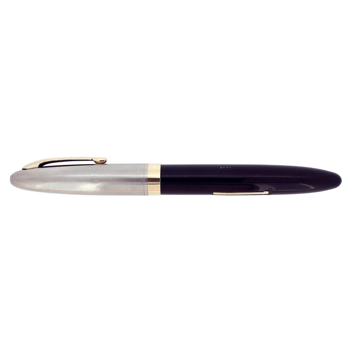 CIRCA 1947 SHEAFFER OVERSIZE TRIUMPH SENTINEL DELUXE LEVER FILL FOUNTAIN PEN RESTORED OFFERED BY ANTIQUE DIGGER