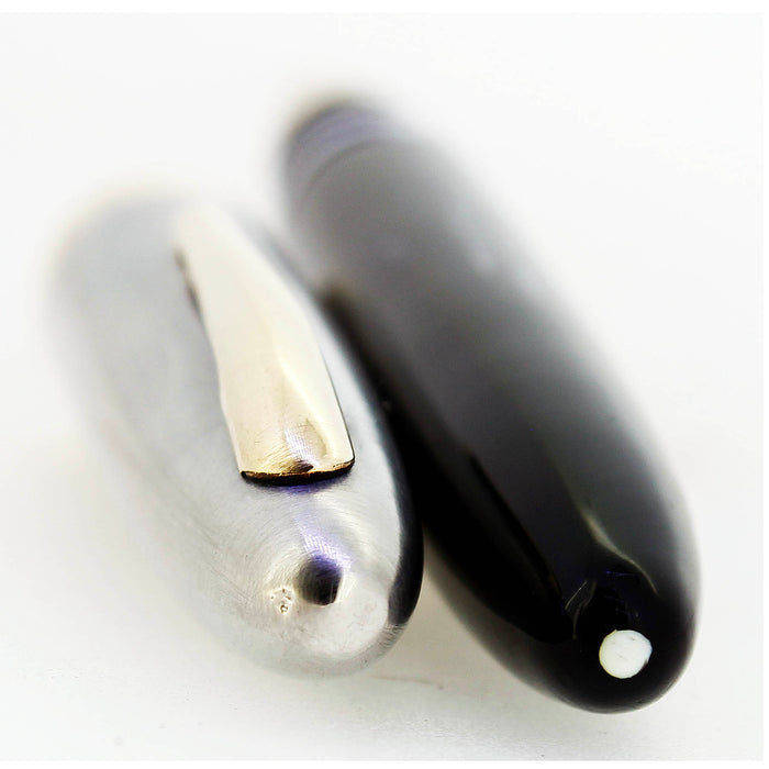 CIRCA 1947 SHEAFFER OVERSIZE TRIUMPH SENTINEL DELUXE LEVER FILL FOUNTAIN PEN RESTORED OFFERED BY ANTIQUE DIGGER