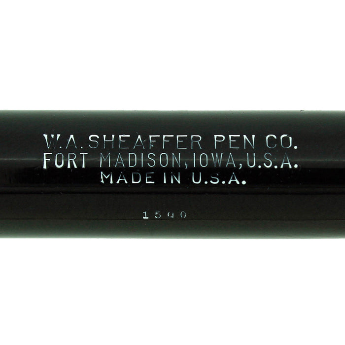 CIRCA 1947 SHEAFFER OVERSIZE TRIUMPH SENTINEL DELUXE LEVER FILL FOUNTAIN PEN RESTORED OFFERED BY ANTIQUE DIGGER