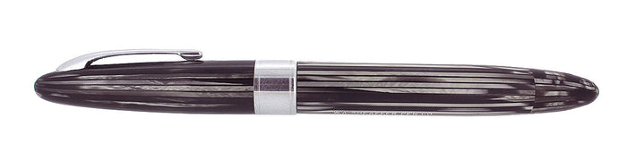 CIRCA 1947 SHEAFFER TRIUMPH VALIANT GRAY PEARL FOUNTAIN PEN PLUNGER FILL RESTORED OFFERED BY ANTIQUE DIGGER