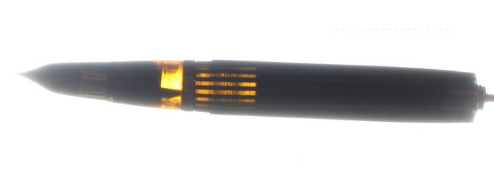 CIRCA 1947 SHEAFFER TRIUMPH VALIANT MARINE GREEN OVERSIZE FOUNTAIN PEN RESTORED OFFERED BY ANTIQUE DIGGER