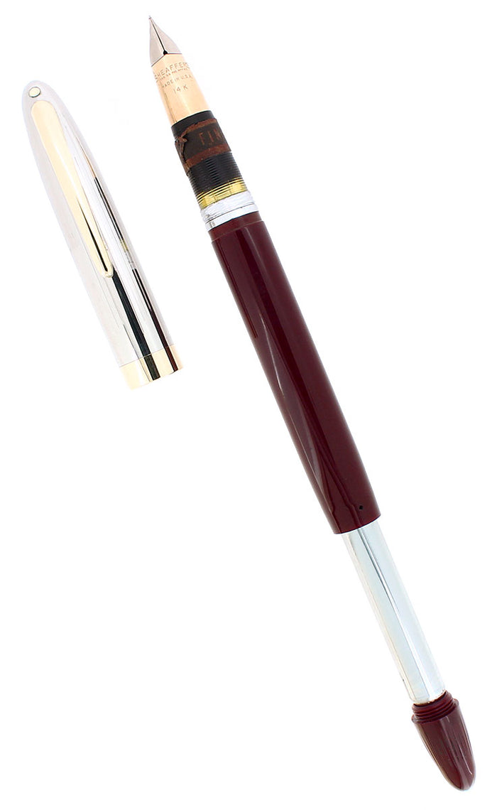 CIRCA 1949 SHEAFFER SENTINEL TOUCHDOWN FOUNTAIN PEN NEVER INKED NEW OLD STOCK CONDITION OFFERED BY ANTIQUE DIGGER