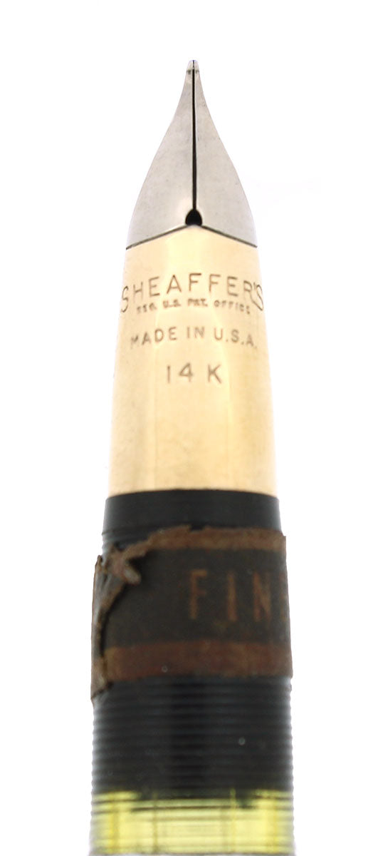 CIRCA 1949 SHEAFFER SENTINEL TOUCHDOWN FOUNTAIN PEN NEVER INKED NEW OLD STOCK CONDITION OFFERED BY ANTIQUE DIGGER