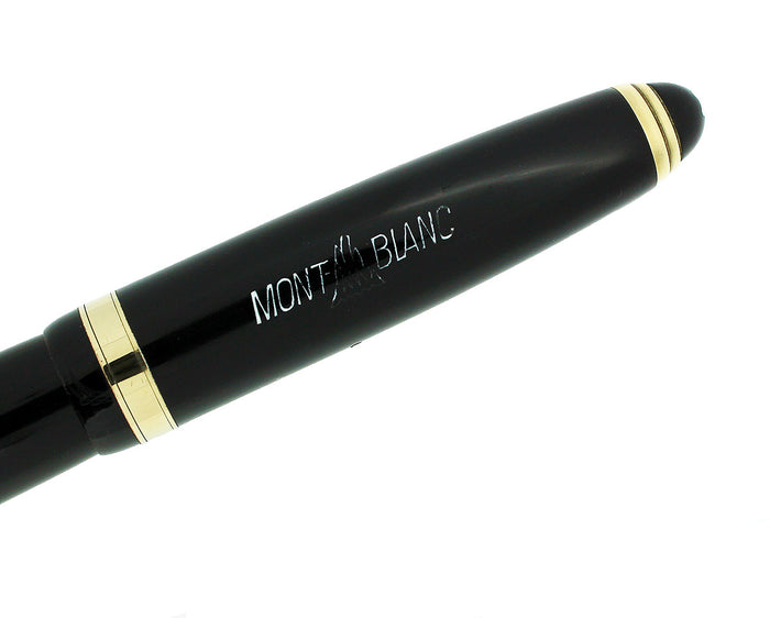 CIRCA 1951 MONTBLANC 204 FOUNTAIN PEN M to BBB 14K SMOOTH WRITING NIB RESTORED OFFERED BY ANTIQUE DIGGER