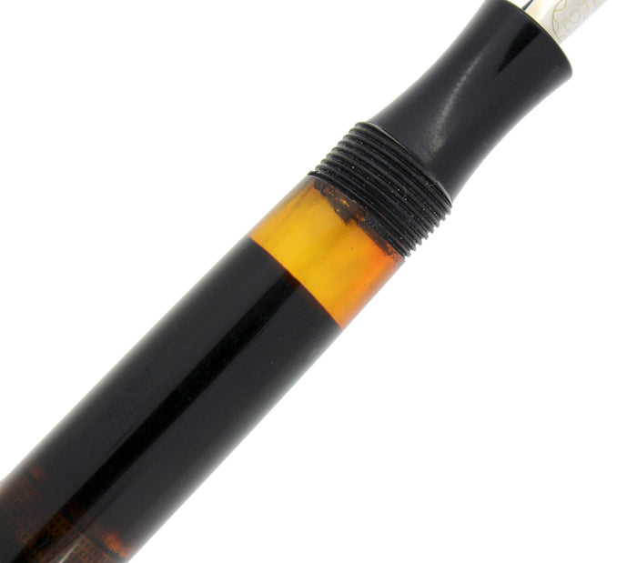 CIRCA 1951 MONTBLANC 342 FOUNTAIN PEN M to BBB SEMI-FLEX NIB RESTORED OFFERED BY ANTIQUE DIGGER