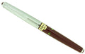 CIRCA 1958 PELIKAN P1 STAINLESS CAP BURGUNDY BARREL FOUNTAIN PEN NOS STICKERED OFFERED BY ANTIQUE DIGGER