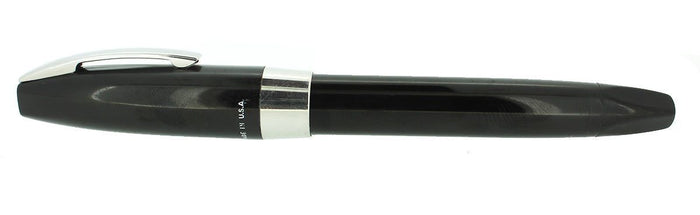 C1959 SHEAFFER BLACK PFM I PEN FOR MEN SNORKEL FOUNTAIN PEN RESTORED OFFERED BY ANTIQUE DIGGER