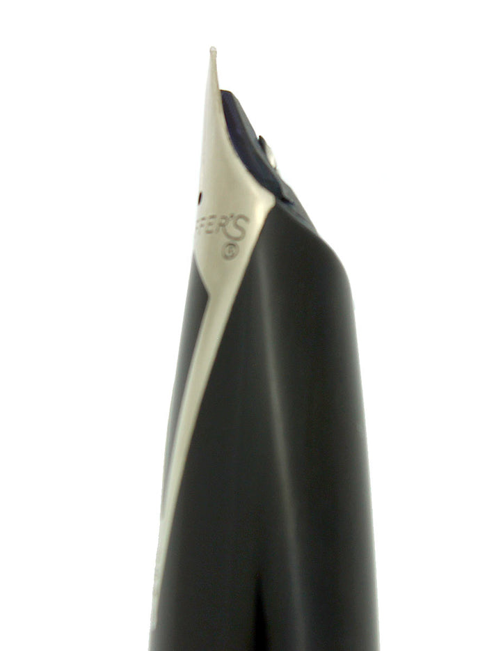 CIRCA 1959 SHEAFFER BLACK PFM I PEN FOR MEN FOUNTAIN PEN 14K EXTRA FINE NIB RESTORED OFFERED BY ANTIQUE DIGGER