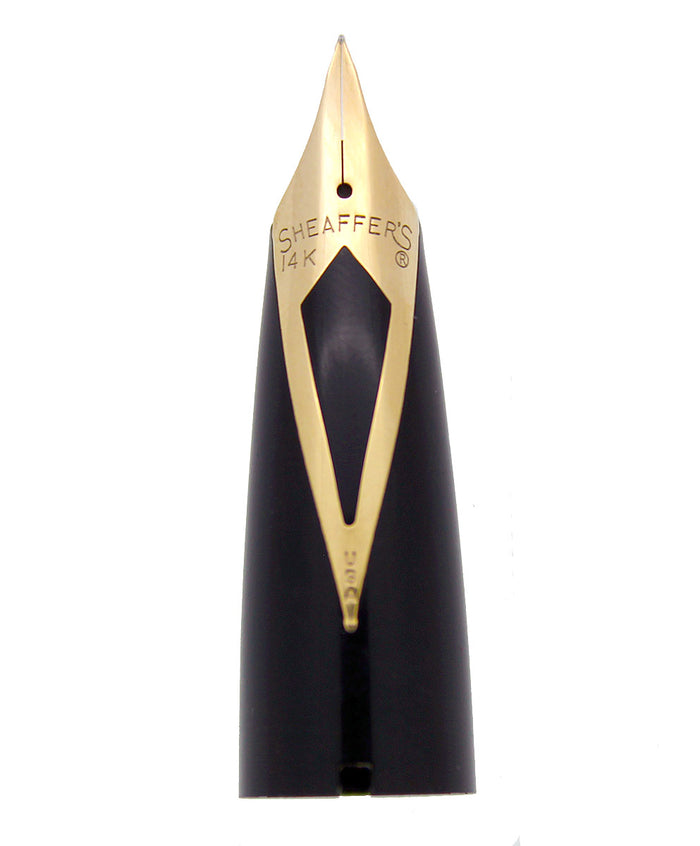CIRCA 1959 SHEAFFER BLACK PFM III IV or V FOUNTAIN PEN 14K INLAY NIB UNIT OFFERED BY ANTIQUE DIGGER