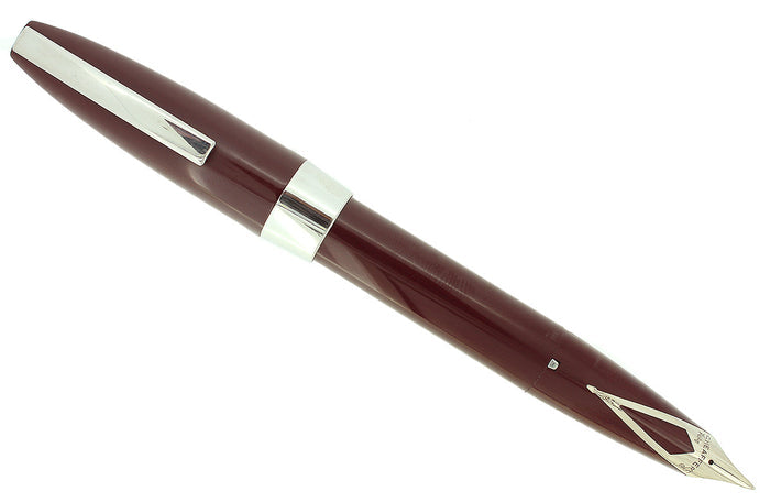 CIRCA 1959 SHEAFFER BURGUNDY PFM I PEN FOR MEN FOUNTAIN PEN SMOOTH MED NIB RESTORED OFFERED BY ANTIQUE DIGGER
