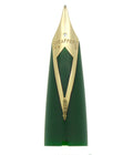 CIRCA 1959 SHEAFFER GREEN PFM III IV or V FOUNTAIN PEN 14K INLAY NIB UNIT OFFERED BY ANTIQUE DIGGER
