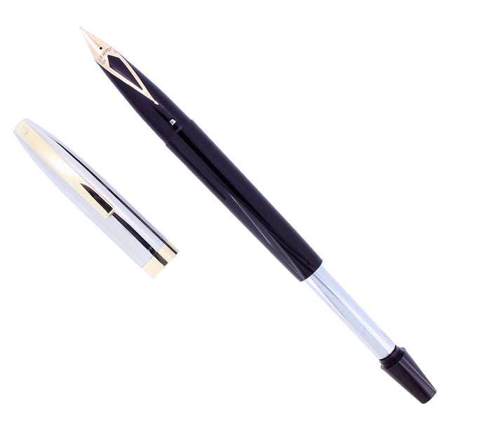 CIRCA 1961 SHEAFFER IMPERIAL VI FOUNTAIN PEN TOUCHDOWN FILLER 14K NIB RESTORED OFFERED BY ANTIQUE DIGGER