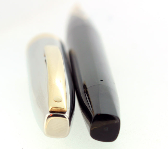 CIRCA 1961 SHEAFFER IMPERIAL VI FOUNTAIN PEN TOUCHDOWN FILLER 14K NIB RESTORED OFFERED BY ANTIQUE DIGGER