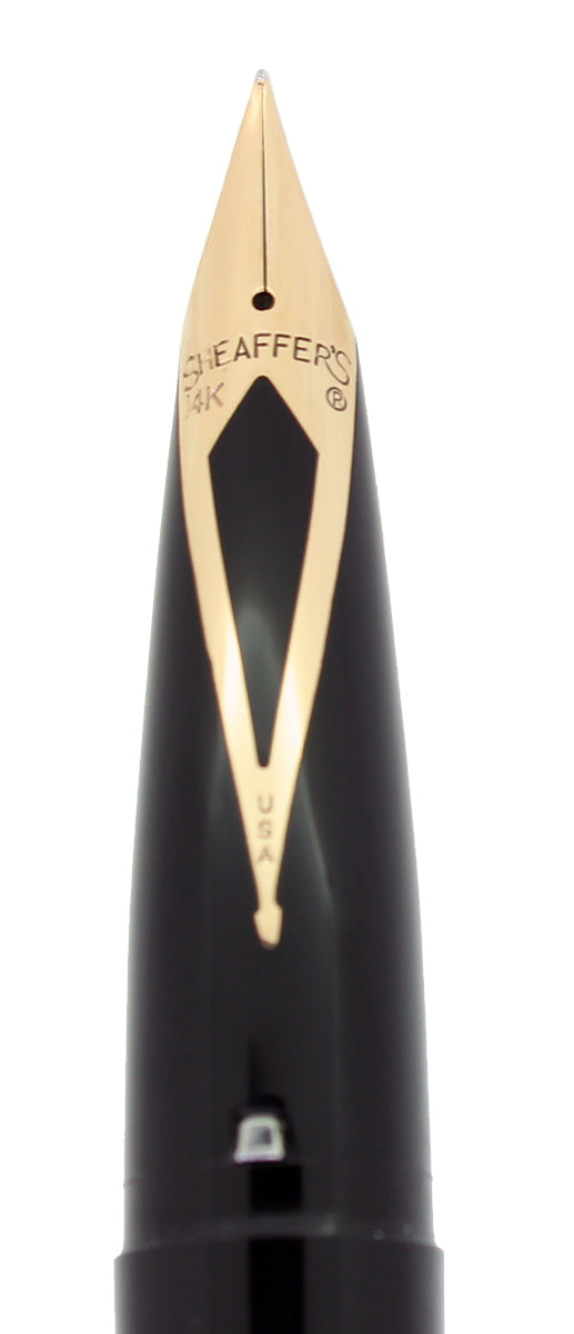 CIRCA 1961 SHEAFFER IMPERIAL VI FOUNTAIN PEN TOUCHDOWN FILLER 14K NIB RESTORED OFFERED BY ANTIQUE DIGGER