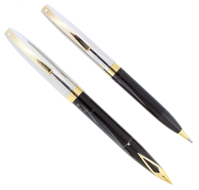 CIRCA 1963 SHEAFFER LIFETIME 1500 FOUNTAIN PEN & PENCIL SET NEW OLD STOCK NEVER INKED OFFERED BY ANTIQUE DIGGER