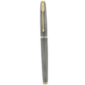 CIRCA 1970 PARKER 75 STERLING SILVER CISELE 14K FINE NIB FOUNTAIN PEN OFFERED BY ANTIQUE DIGGER