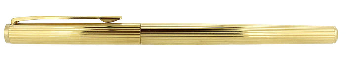 CIRCA 1976 MONTBLANC NOBLESSE 23K GOLD PLATED FOUNTAIN PEN W/14K OB NIB MINT NEVER INKED OFFERED BY ANTIQUE DIGGER