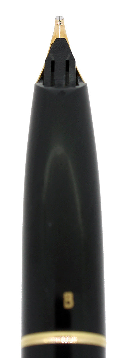 CIRCA 1976 SHEAFFER TARGA BRUSHED STAINLESS GOLD TRIM 14K BROAD NIB FOUNTAIN PEN NEVER INKED OFFERED BY ANTIQUE DIGGER