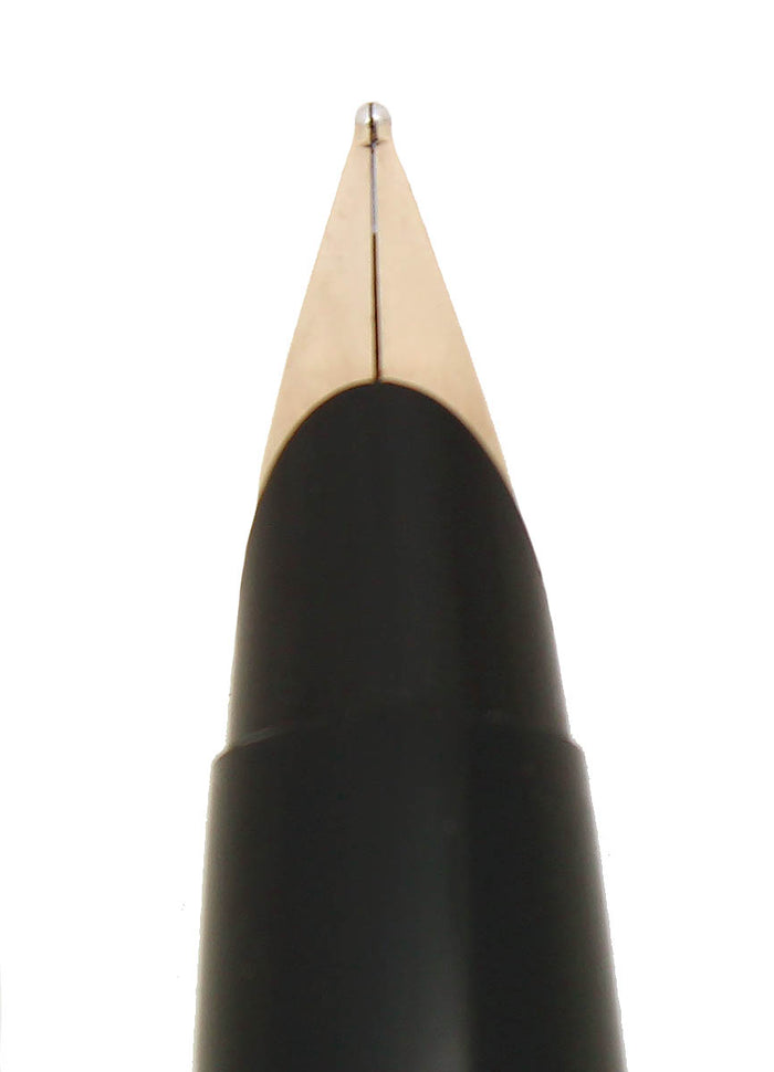 CIRCA 1979 PARKER 45 FLIGHTER DELUXE STAINLESS STEEL FOUNTAIN PEN OFFERED BY ANTIQUE DIGGER