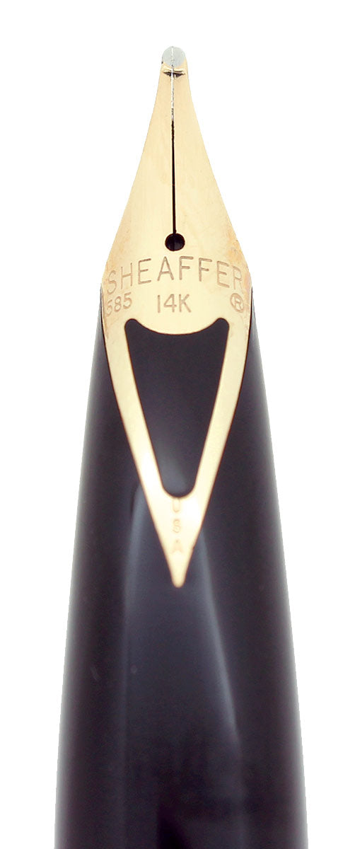 CIRCA 1980 SHEAFFER IMPERIAL GOLD FLUTED MODEL 797 FOUNTAIN PEN MINT NEVER INKED NOS OFFERED BY ANTIQUE DIGGER