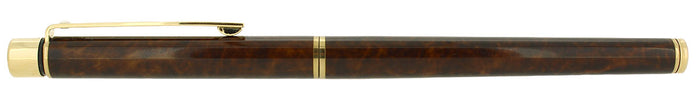 CIRCA 1982 SHEAFFER TARGA SLIMLINE THUYA MODEL 1030S 14K MEDIUM NIB FOUNTAIN PEN OFFERED BY ANTIQUE DIGGER