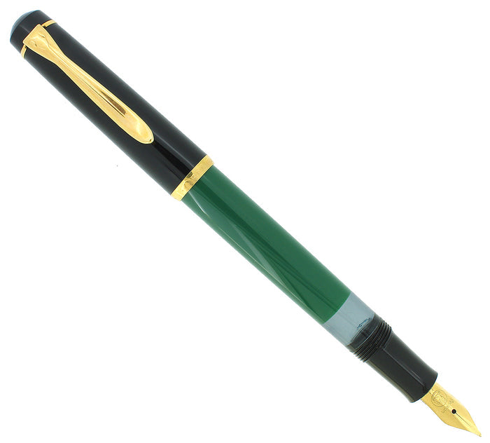 CIRCA 1985 PELIKAN MC 120 DELUXE CALLIGRAPHY FOUNTAIN PEN BOXED MINT OFFERED BY ANTIQUE DIGGER