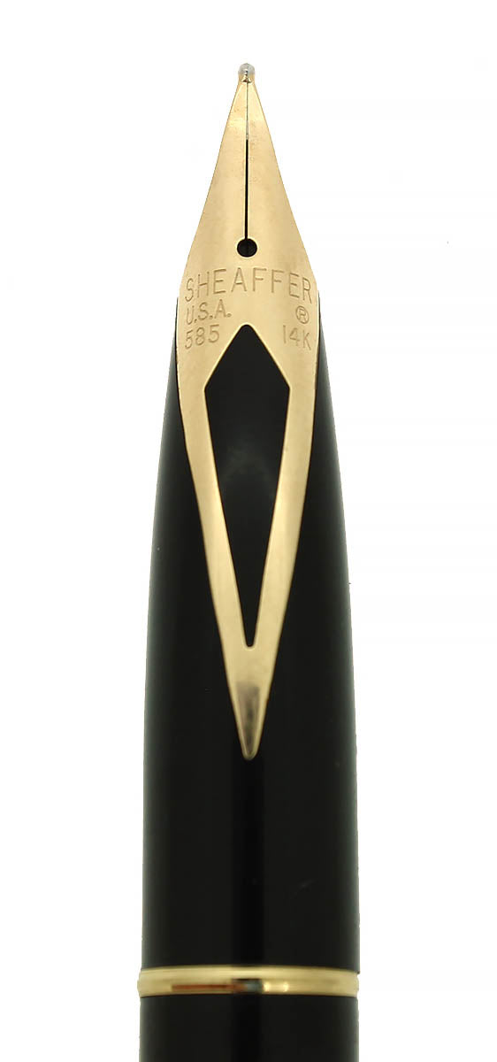 CIRCA 1989 SHEAFFER TARGA CLASSIC MEDICI DIAMOND FOUNTAIN PEN MINT OFFERED BY ANTIQUE DIGGER