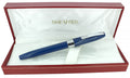 CIRCA 1994 SHEAFFER TRIUMPH IMPERIAL BLUE FOUNTAIN PEN IN ORIGINAL BOX OFFERED BY ANTIQUE DIGGER