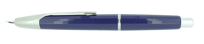 CIRCA 1996 NAMIKI FACETED BLUE VANISHING POINT 14K BROAD NIB FOUNTAIN PEN OFFERED BY ANTIQUE DIGGER