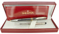 CIRCA 1996 SHEAFFER CREST GUNMETAL JIM GASTON SPECIAL EDITION BALLPOINT PEN MINT OFFERED BY ANTIQUE DIGGER
