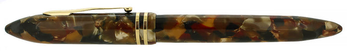 CIRCA 1998 SHEAFFER BALANCE II AMBER GLOW ROLLERBALL PEN NEW REFILL OFFERED BY ANTIQUE DIGGER