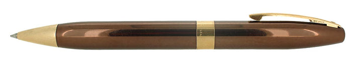 CIRCA 2002 SHEAFFER LEGACY 2 POLISHED COPPER & GOLD TRIM BALLPOINT PEN OFFERED BY ANTIQUE DIGGER