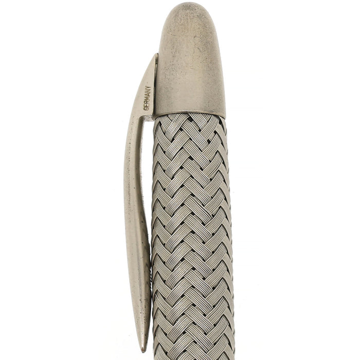 CIRCA 2003 PORSCHE DESIGN P3100 BRAIDED FLEX BALLPOINT PEN OFFERED BY ANTIQUE DIGGER
