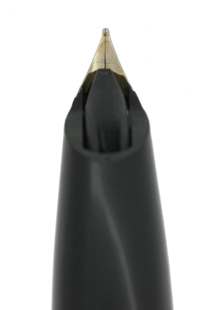 CIRCA 2004 SHEAFFER INTRIGUE PETROL BLUE & CHROME FOUNTAIN PEN NEAR MINT MEDIUM NIB OFFERED BY ANTIQUE DIGGER