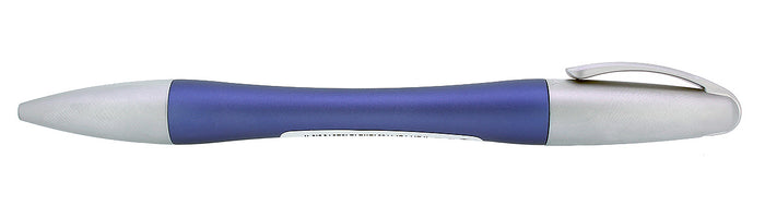 CIRCA 2007 NEW IN BOX PELIKAN K73 BELLE ALU-BLAU MATTE BLUE AND ALUMINUM BALLPOINT PEN OFFERED BY ANTIQUE DIGGER