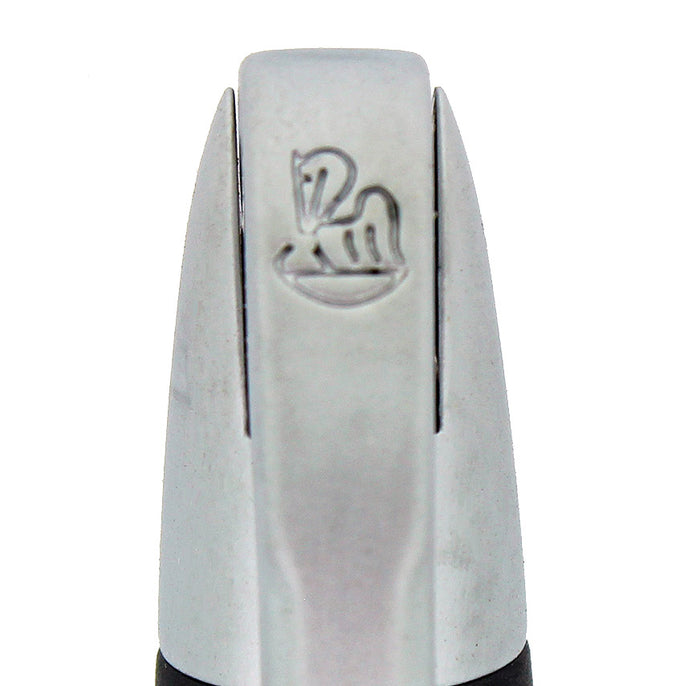NEW IN BOX PELIKAN K74 FORM ALU-TITAN MATTE BLACK AND ALUMINUM BALLPOINT PEN OFFERED BY ANTIQUE DIGGER
