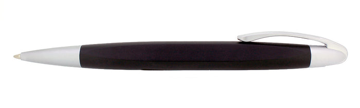 CIRCA 2007 NEW IN BOX PELIKAN K74 FORM BLACK AND ALUMINUM BALLPOINT PEN OFFERED BY ANTIQUE DIGGER