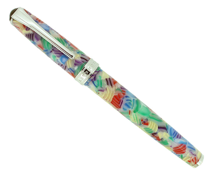 CIRCA 2008 LEVENGER TRUE WRITER CARNIVAL FOUNTAIN PEN NOS MINT IN BOX OFFERED BY ANTIQUE DIGGER