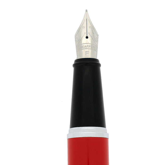 CIRCA 2012 SHEAFFER FERRARI 300 RED FINE NIB FOUNTAIN PEN MINT IN BOX