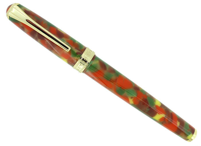 CIRCA 2013 LEVENGER TRUE WRITER FOLIAGE FOUNTAIN PEN NOS MINT IN BOX