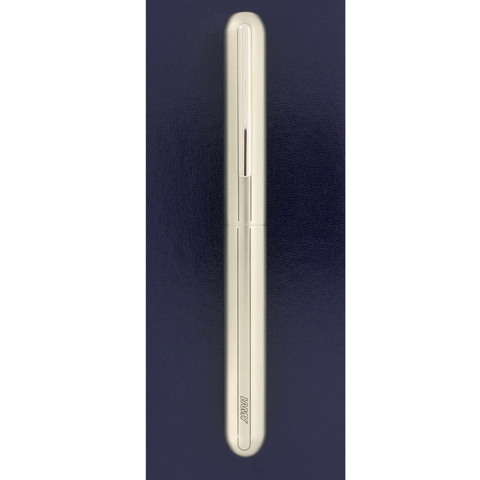 CIRCA 2014 LAMY DIALOG 3 PALLADIUM FINISH 14K MEDIUM NIB FOUNTAIN PEN MINT OFFERED BY ANTIQUE DIGGER