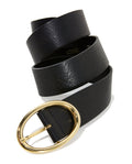 Classic Leather Belt Black