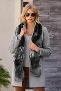 Classic Tailored Coat Heather Gray