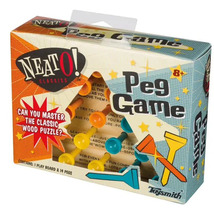 Classic Wooden Peg Game