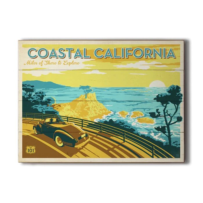 Coastal California Sign