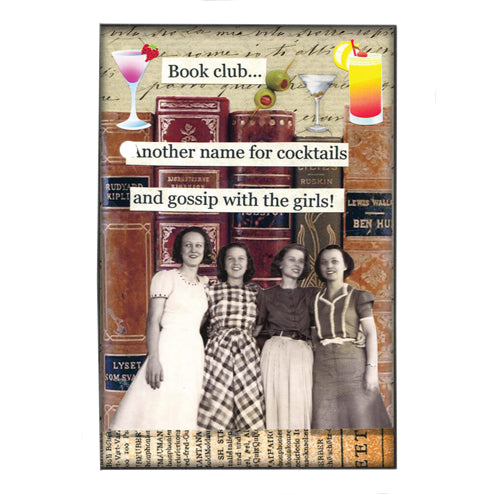 Cocktails and Gossip Magnet